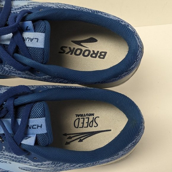 Brooks Launch 7 Running Shoes, Blue, Women's 8 M - Picture 5 of 6